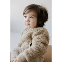Jamie Kay Theo Teddy Bear Cashew Jacket Outerwear