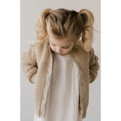 Jamie Kay Theo Teddy Bear Cashew Jacket Outerwear