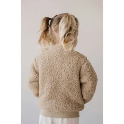 Jamie Kay Theo Teddy Bear Cashew Jacket Outerwear