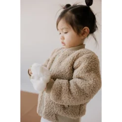 Jamie Kay Theo Teddy Bear Cashew Jacket Outerwear