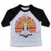 Rivet Apparel Graphic Tees Love You To The Moon Baseball Vintage Tee