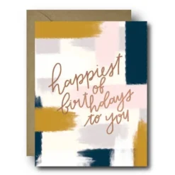 Black Lab Studio Happiest Birthday Greeting Card Party Time