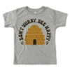 Rivet Apparel Bee Happy Heather Vintage Tee