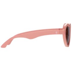 Babiators Can't Heartly Wait Mauve Light Pink Hearts Sunglasses Headwear