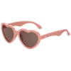 Babiators Can't Heartly Wait Mauve Light Pink Hearts Sunglasses Headwear