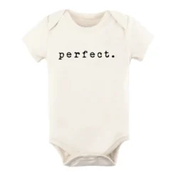 Tenth + Pine Perfect Black + Natural Organic Onesie