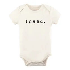 Tenth + Pine Loved Black + Natural Organic Onesie Bodysuits