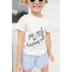 Morado Design Joss + J Happy Place Natural Organic Tee Tops