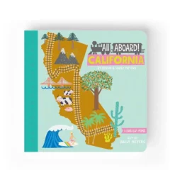 Lucy Darling Books + Puzzles All Aboard California Book