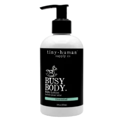 Tiny Human Supply Unscented Busy Body Baby Lotion