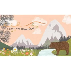 Lucy Darling Books + Puzzles I Love The Mountains Book