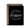 Black Lab Studio Party Time Dapper Dude Birthday Greeting Card 1 Black Lab Studio Party Time Dapper Dude Birthday Greeting Card
