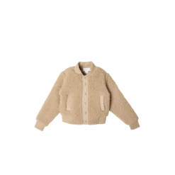 Jamie Kay Theo Teddy Bear Cashew Jacket Outerwear