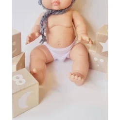 White Minikane Underwear Dolls + Plushies