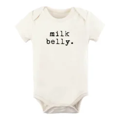 Tenth + Pine Milk Belly Natural Organic Onesie Bodysuits