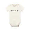Tenth + Pine Bestie Black + Natural Organic Onesie