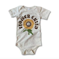 Rivet Apparel Bodysuits Flower Child Vintage Onesie