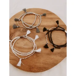 Village Thrive Bora Bora Black Bracelet Bracelets