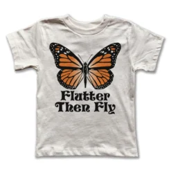 Rivet Apparel Flutter Then Fly Vintage Tee Graphic Tees