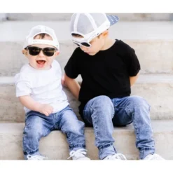 Little Bipsy White Basic Tee Tops