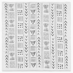 Modern Burlap Mud Cloth Organic Swaddle Swaddles + Blankets