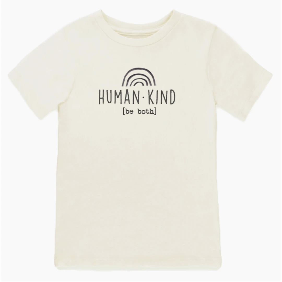Tenth + Pine Tops Human Kind Natural Organic Tee 3 Tenth + Pine Tops Human Kind Natural Organic Tee