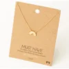 Fame Accessories Necklaces Mini Metallic Rainbow Pendant Necklace