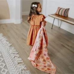 Lucy Darling Swaddles + Blankets Flower Child Blanket