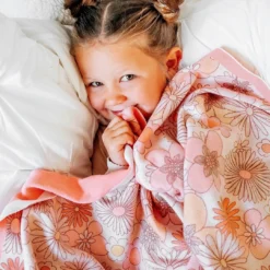 Lucy Darling Swaddles + Blankets Flower Child Blanket