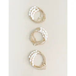 Little Lunds Co Jewelry Gold + Pearls Bracelet