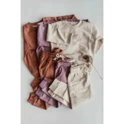 Minikane Brick Organic Cotton Two Piece Lounge Set