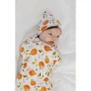 Orange Blossom Bamboo Knotted Infant Beanie - Arrows & Bow X Joss + J
