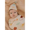 Retro Beach Bamboo Knotted Infant Beanie - Arrows & Bow X Joss + J
