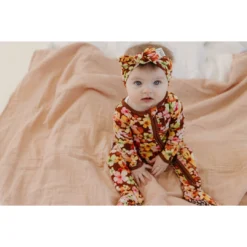 Liberty Floral Bamboo Zip Sleeper - Arrows & Bow X Joss + J