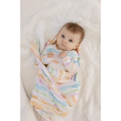 Sleepers Sunset Stripe Bamboo Zip Sleeper - Arrows & Bow X Joss + J