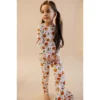 Two-Piece Sets Orange Blossom Bamboo Lounge Set - Arrows & Bow X Joss + J