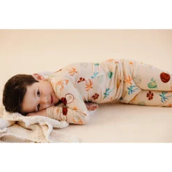 Two-Piece Sets Retro Beach Bamboo Lounge Set - Arrows & Bow X Joss + J