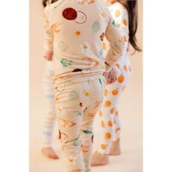 Two-Piece Sets Retro Beach Bamboo Lounge Set - Arrows & Bow X Joss + J