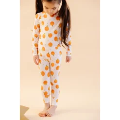 Oranges Bamboo Lounge Set - Arrows & Bow X Joss + J Two-Piece Sets