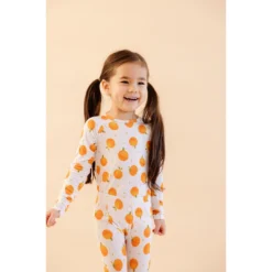 Oranges Bamboo Lounge Set - Arrows & Bow X Joss + J Two-Piece Sets