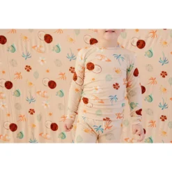 Retro Beach Bamboo Swaddle - Arrows & Bow X Joss + J