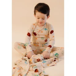 Retro Beach Bamboo Swaddle - Arrows & Bow X Joss + J