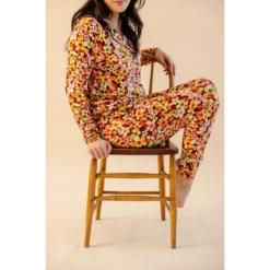 Sets Liberty Floral Bamboo Women's Luxe Lounge Set - Arrows & Bow X Joss + J