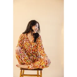Sets Liberty Floral Bamboo Women's Luxe Lounge Set - Arrows & Bow X Joss + J