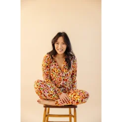 Sets Liberty Floral Bamboo Women's Luxe Lounge Set - Arrows & Bow X Joss + J