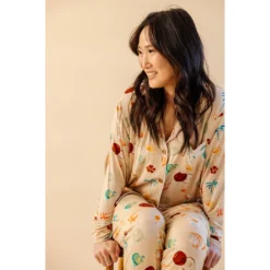 Retro Beach Bamboo Women's Luxe Lounge Set - Arrows & Bow X Joss + J Sets 11 Retro Beach Bamboo Women's Luxe Lounge Set - Arrows & Bow X Joss + J Sets