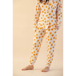 Sets Oranges Bamboo Women's Luxe Lounge Set - Arrows & Bow X Joss + J