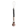 Mushie Pacifier Goods Black Cleo Pacifier Clip