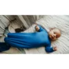 Three Little Tots Blue Knotted Gown