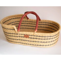 Heddle + Lamm Bedding Amma Moses Basket